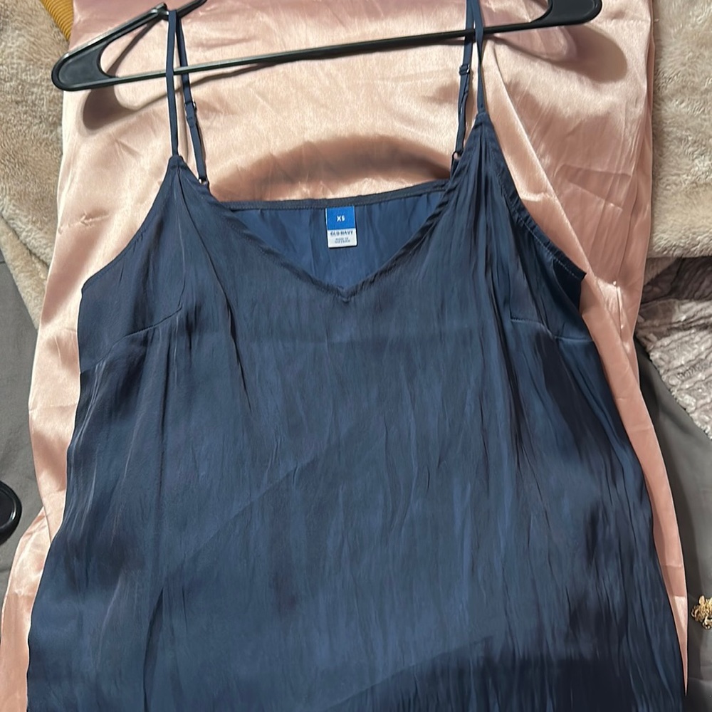 Silk tank top